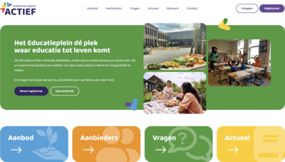 Nieuw: Educatieplein Hoeksche Waard